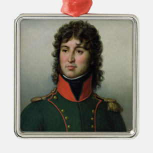 Ornamento De Metal Retrato do rei de Joachim Murat de Nápoles