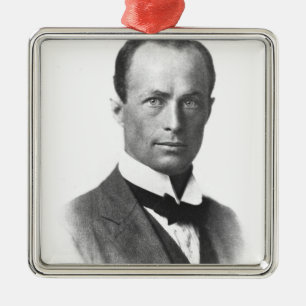 Ornamento De Metal Retrato do senhor Douglas Mawson