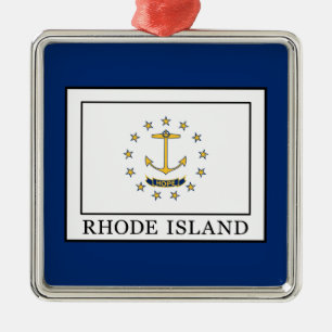 Ornamento De Metal Rhode Island