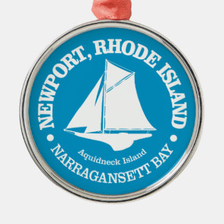 Ornamento De Metal RI de Newport (sloop)
