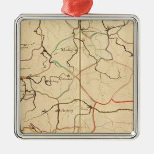 Ornamento De Metal Rios e vales de Alemanha