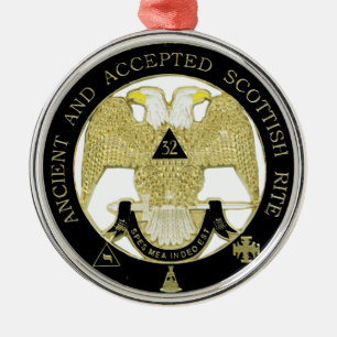 Ornamento De Metal Rito escocês