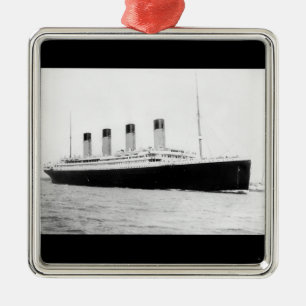 Ornamento De Metal RMS Titanic Passenger Liner