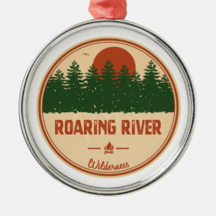Ornamento De Metal Roaring River Wilderness