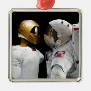 Ornamento De Metal Robonaut 2, um astronauta humanoide destreza 3