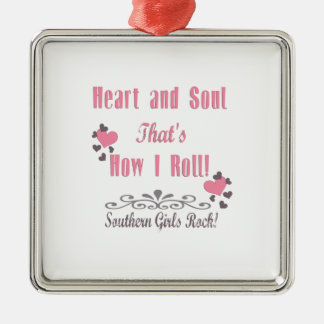 Ornamento De Metal Rocha do sul das meninas