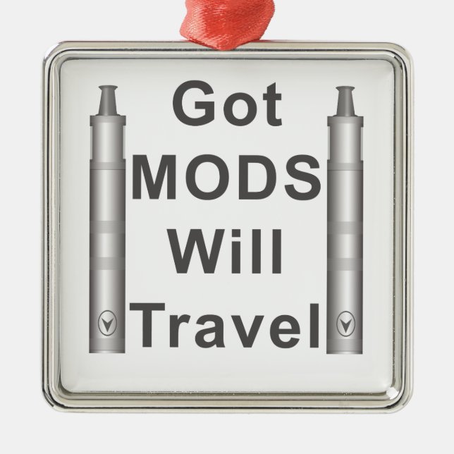 Ornamento De Metal Rochas de Vaping (Frente)