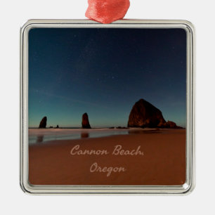 Ornamento De Metal Rock Haystack do Oregon Beach