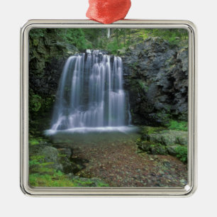 Ornamento De Metal Rockwell Falls no vale Two Medicine de