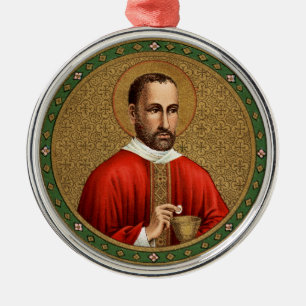 Ornamento De Metal Rodada de St. Peter Faber (BK 051)