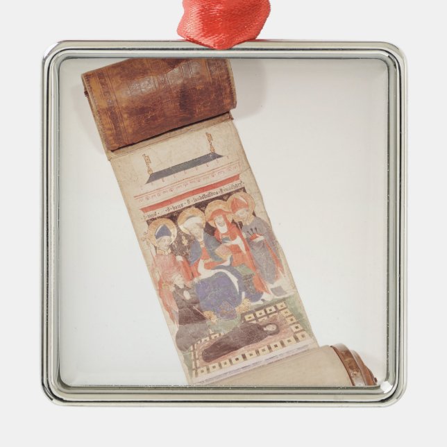 Ornamento De Metal Rolo da necrologia, 1406 (Frente)