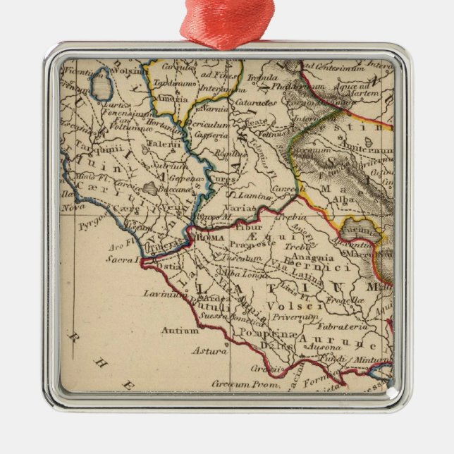 Ornamento De Metal Roma 3 (Frente)