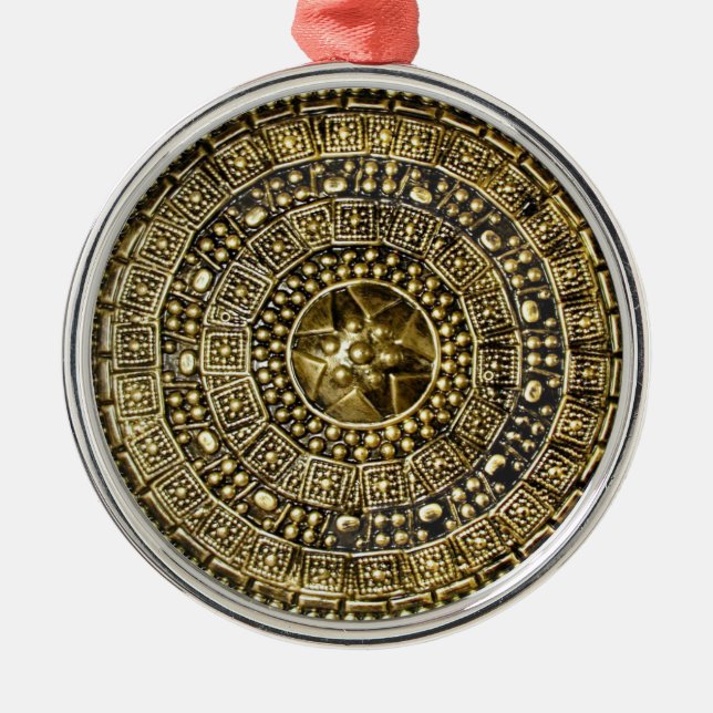 Ornamento De Metal Roman Shield (Frente)