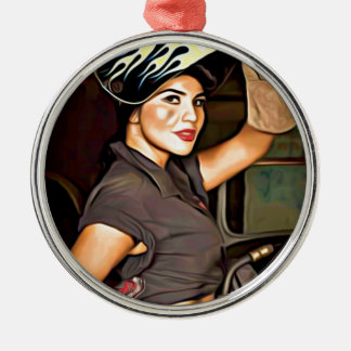 Ornamento De Metal Rosa--soldador