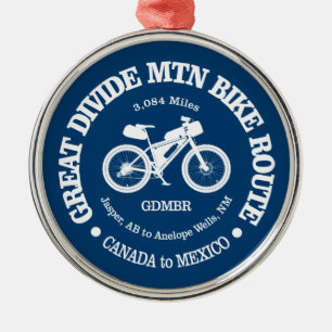 Ornamento De Metal Rota de Bicicleta de Montanha de Divisor de excele