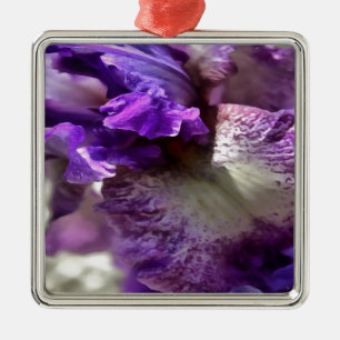 Ornamento De Metal Roxo, Violeta e Mauve Abstrato