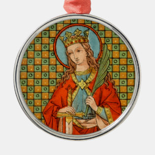 Ornamento De Metal Rua. Barbara   (JP 01)