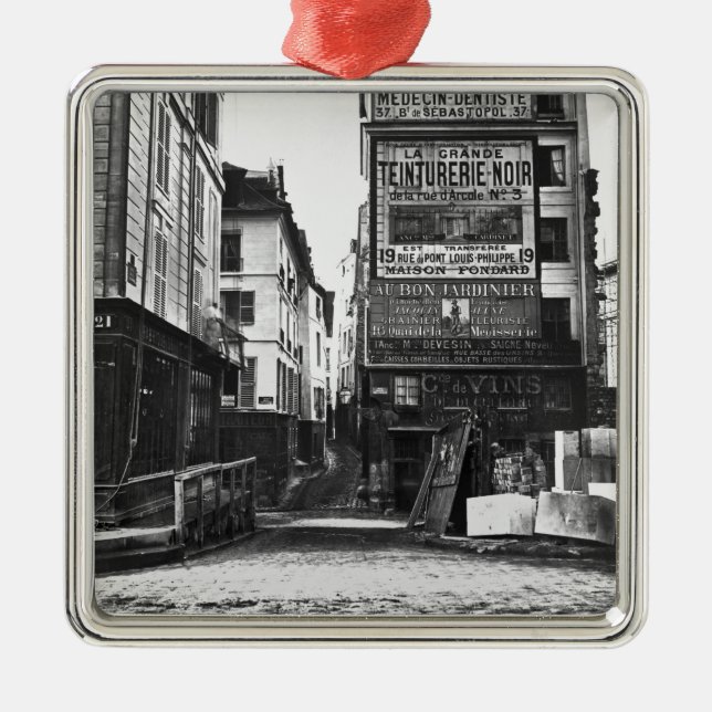 Ornamento De Metal Rua de la Colombe, Paris, 1858-78 (Frente)