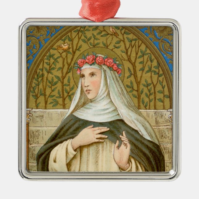 Ornamento De Metal Rua de Lima (BK 020) (Frente)