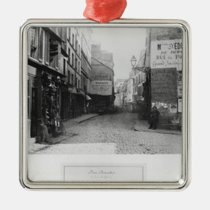 Ornamento De Metal Rua Descartes, da rua Mouffetard, Paris