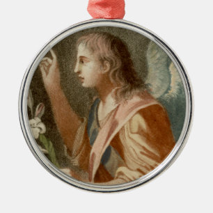 Ornamento De Metal Ruas. Gabriel o Arcanjo (M 011)