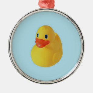 Ornamento De Metal Rubber Ducky