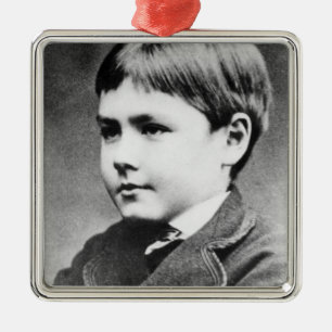 Ornamento De Metal Rudyard Kipling, c.1870