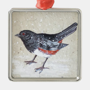 Ornamento De Metal Rufus Sided Towhere