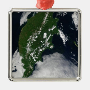 Ornamento De Metal Rússia Kamchatka — Península