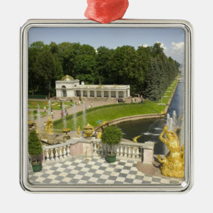 Ornamento De Metal Rússia. Petrodvorets. Palácio Peterhof. Pedro, o