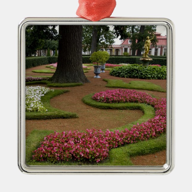 Ornamento De Metal Rússia, Ruas. Petersburgo, Palácio de Peterhof tam (Frente)