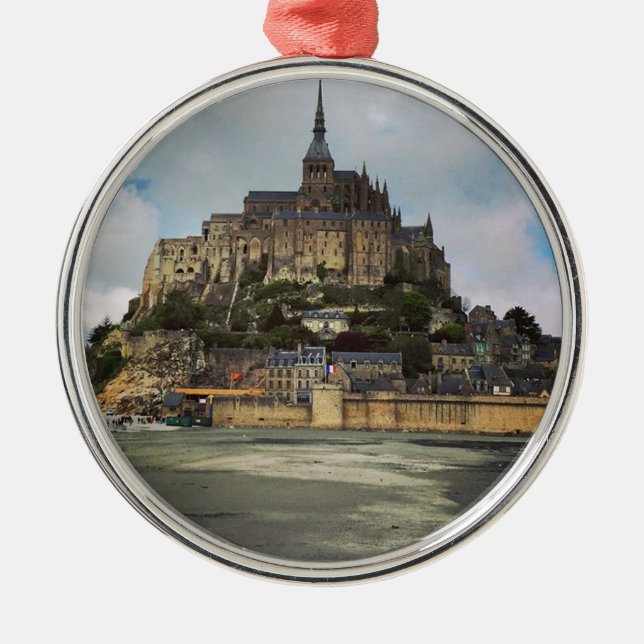 Ornamento De Metal Saint-Michel de Mont (Frente)