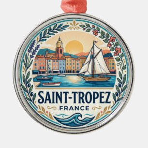 Ornamento De Metal Saint-Tropez França