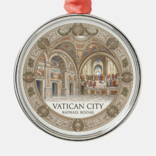 Ornamento De Metal Salas Rafael Vaticano