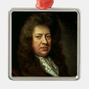 Ornamento De Metal Samuel Pepys