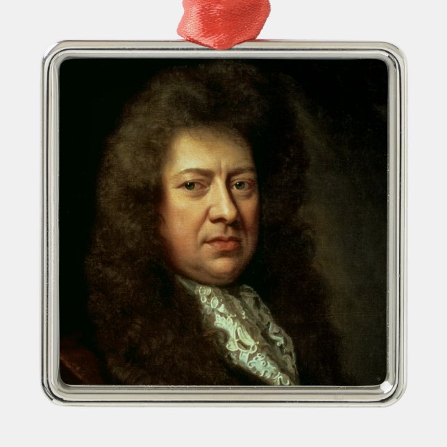Ornamento De Metal Samuel Pepys (Frente)