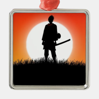 Ornamento De Metal Samurai, Ninja - guerreiro japonês