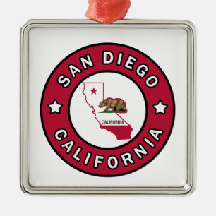 Ornamento De Metal San Diego California