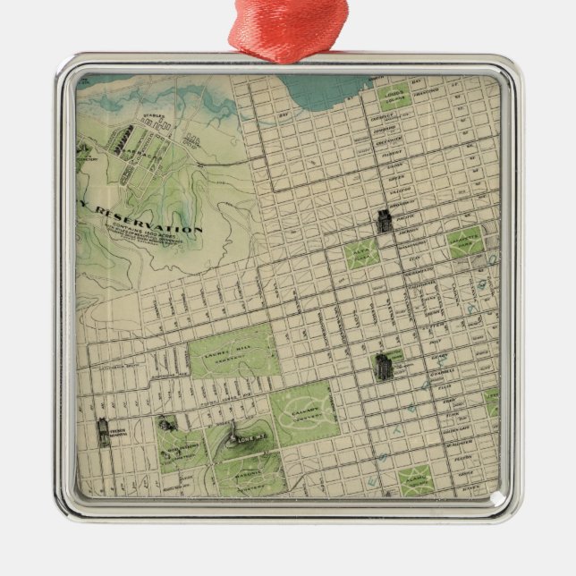 Ornamento De Metal San Francisco (Frente)