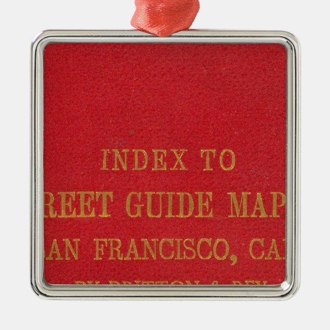 Ornamento De Metal San Francisco 2 (Frente)