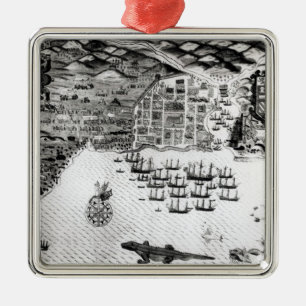 Ornamento De Metal Santiago, Cabo Verde, 1589
