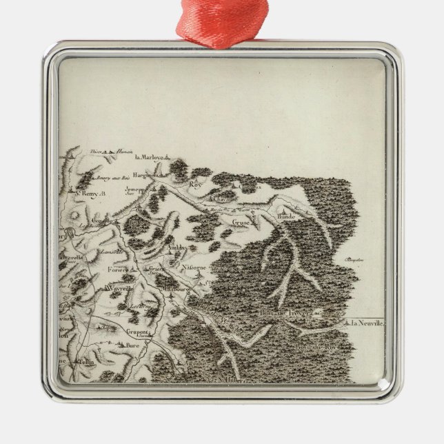 Ornamento De Metal Santo Hubert (Frente)