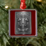 Ornamento De Metal Santo Michael Patron Santo de Paraquedistas<br><div class="desc">Que presente fabuloso para seu Paraquedista Favorito! O santo Michael, o Arcanjo, é o santo paternalista designado dos paraquedistas transportados pelo ar. Esta é uma design especial de um tipo para aquelas corajosas almas que empreendem o que poucos fariam e que é saltar e paraquedas para o desconhecido. Um presente...</div>