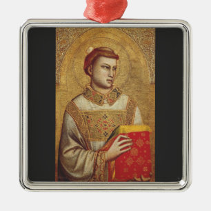 Ornamento De Metal Santo Stephen por Giotto