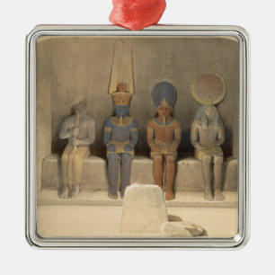 Ornamento De Metal Santuário do templo de Abu Simbel, de "Egipto