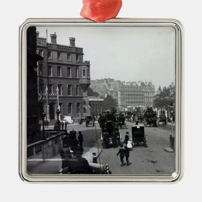 Ornamento De Metal Santuário largo, Westminster (Frente)