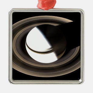 Ornamento De Metal Saturn 2
