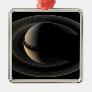 Ornamento De Metal Saturn 3