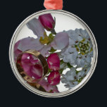 Ornamento De Metal Saudações - Saúde<br><div class="desc">Saudações - Camisas de Saúde e Cartões de Saudação</div>