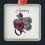 Ornamento De Metal Saúde - Colar<br><div class="desc">Felicidades. Colar de Prata</div>